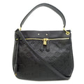 Louis Vuitton Black Noir Monogram Empreinte Shoulder Bag (Pre-Owned)