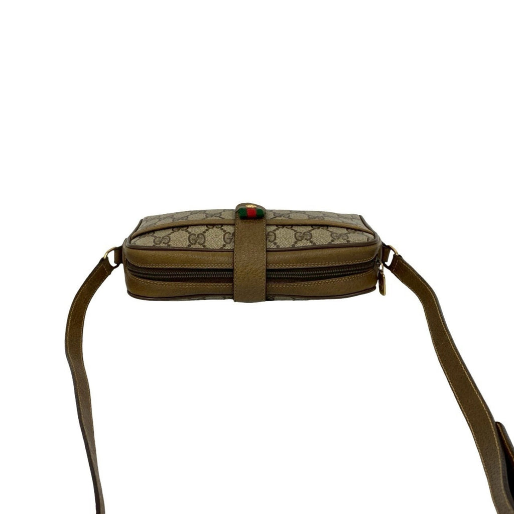 Ophidia Shoulder Bag GG Coated Canvas Small