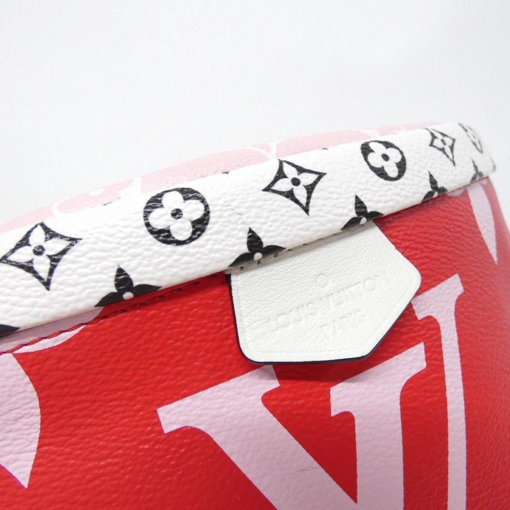 Louis Vuitton Monogram Rouge Coated Canvas Shoulder Bag (Pre-Owned)