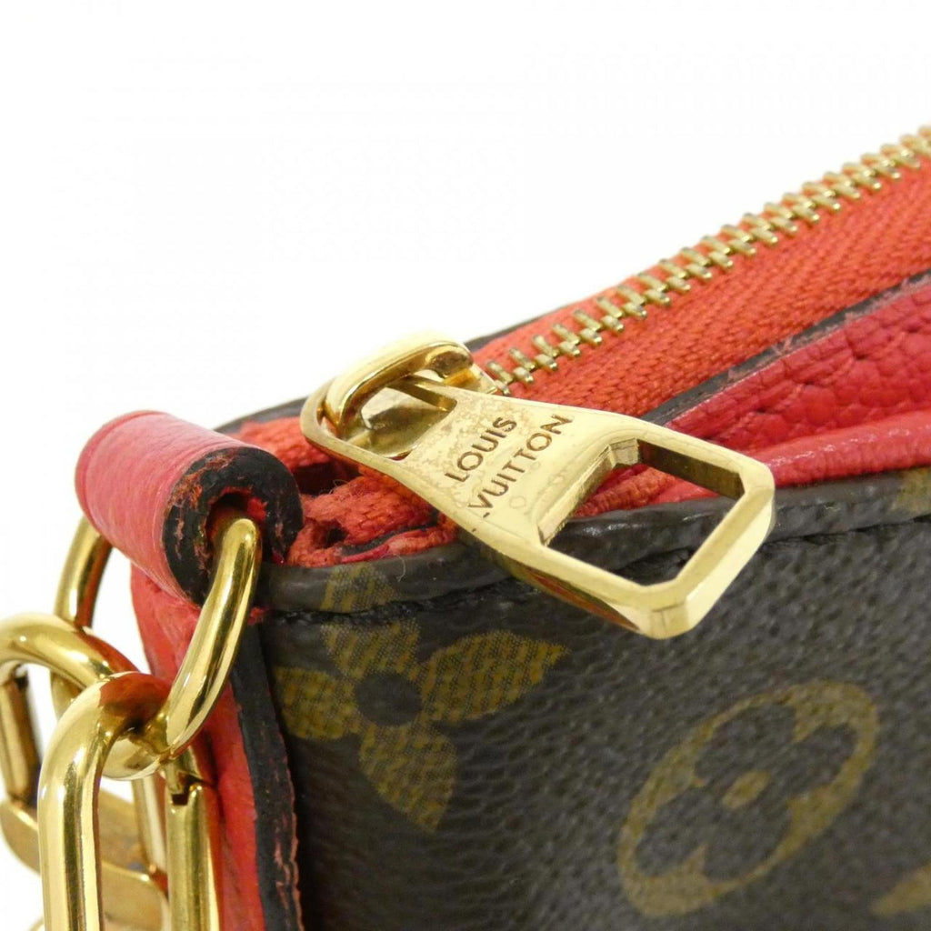 Louis Vuitton Cerise Marron Coated Canvas Shoulder Bag (Pre-Owned)