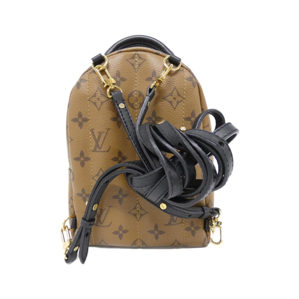 Louis Vuitton Marron Coated Canvas Backpack (Pre-Owned)