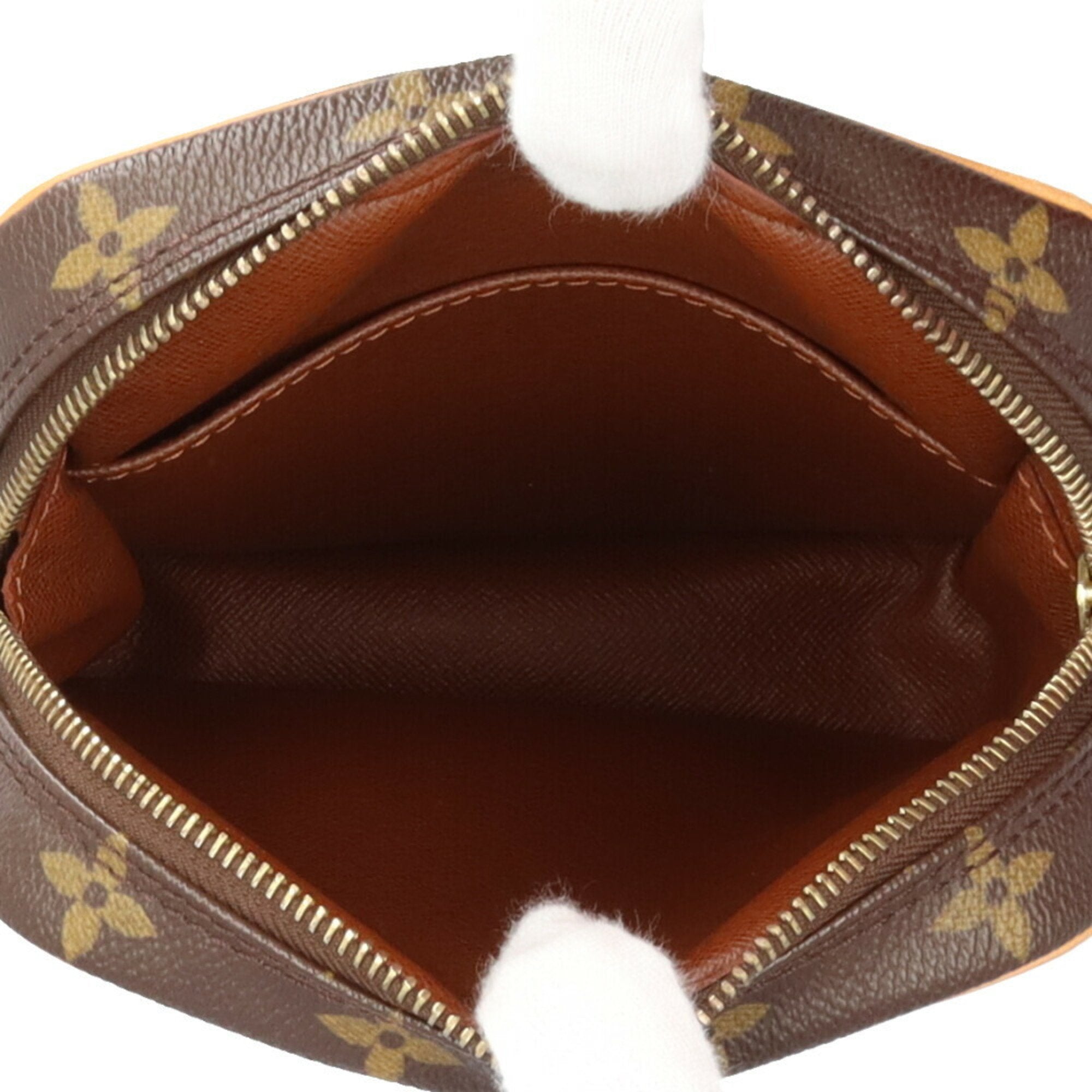 Louis Vuitton Brown Monogram Canvas Shoulder Bag (Pre-Owned)