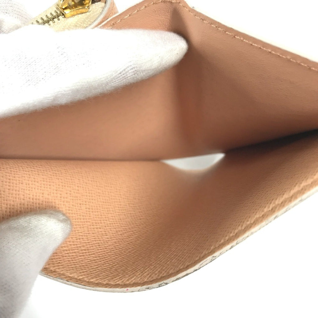 Louis Vuitton Monogram White Monogram Wallet (Bi-Fold) (Pre-Owned)