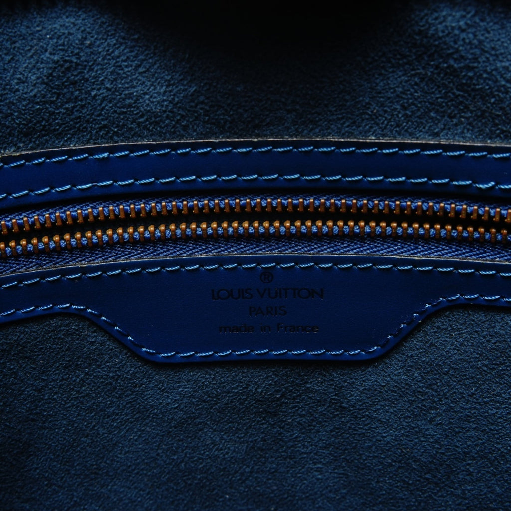 Louis Vuitton Blue Epi Leather Shoulder Bag (Pre-Owned)