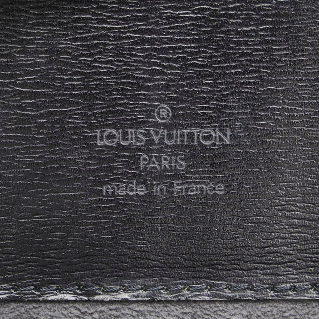 Louis Vuitton Epi Black Noir Leather Shoulder Bag (Pre-Owned)