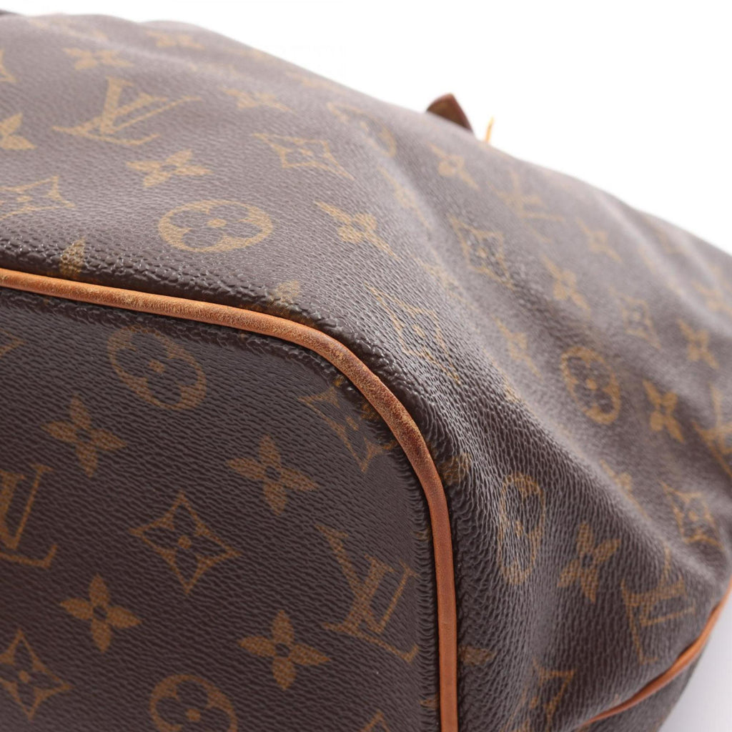 Louis Vuitton Brown Pvc Coated Canvas Leather Shoulder Bag (Pre-Owned)