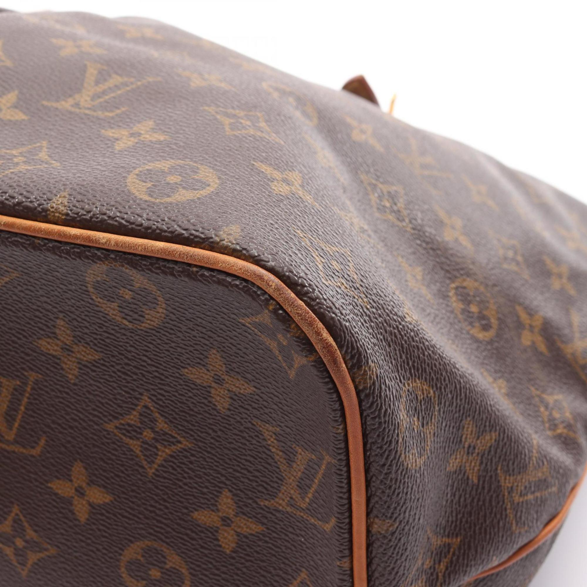Louis Vuitton Brown Pvc Coated Canvas Leather Shoulder Bag (Pre-Owned)