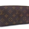 Louis Vuitton Brown Pvc Leather Long Wallet (Bi-Fold) (Pre-Owned)