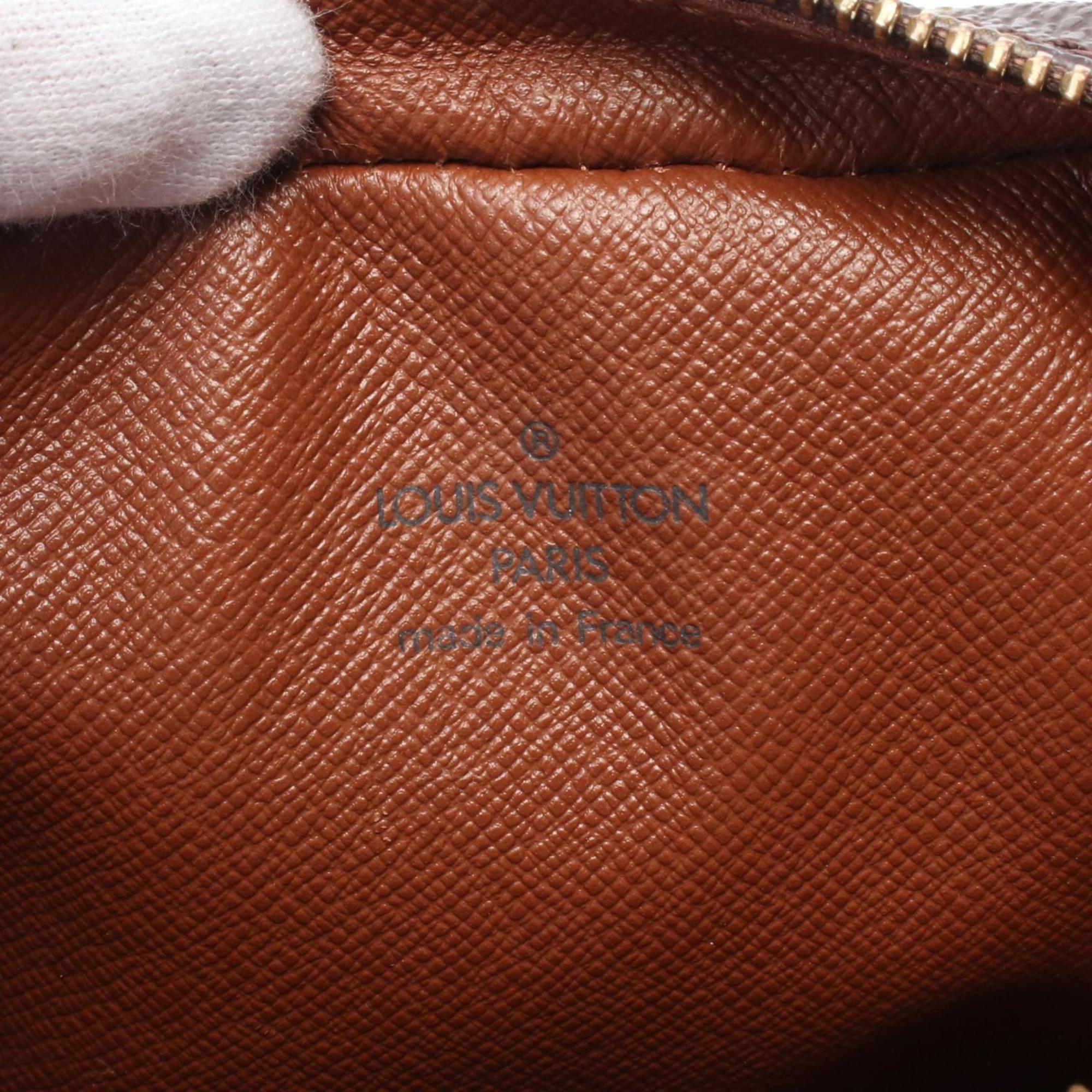 Louis Vuitton Brown Monogram Pvc Coated Canvas Leather Shoulder Bag (Pre-Owned)