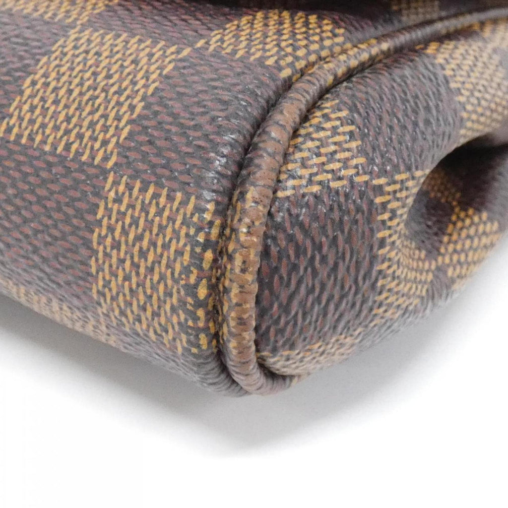 Louis Vuitton Ebene Coated Canvas Shoulder Bag (Pre-Owned)