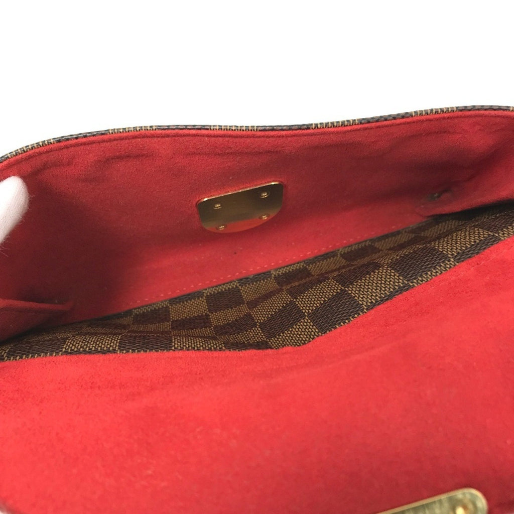 Louis Vuitton Brown Damier Canvas Ebene Damier Canvas Shoulder Bag (Pre-Owned)