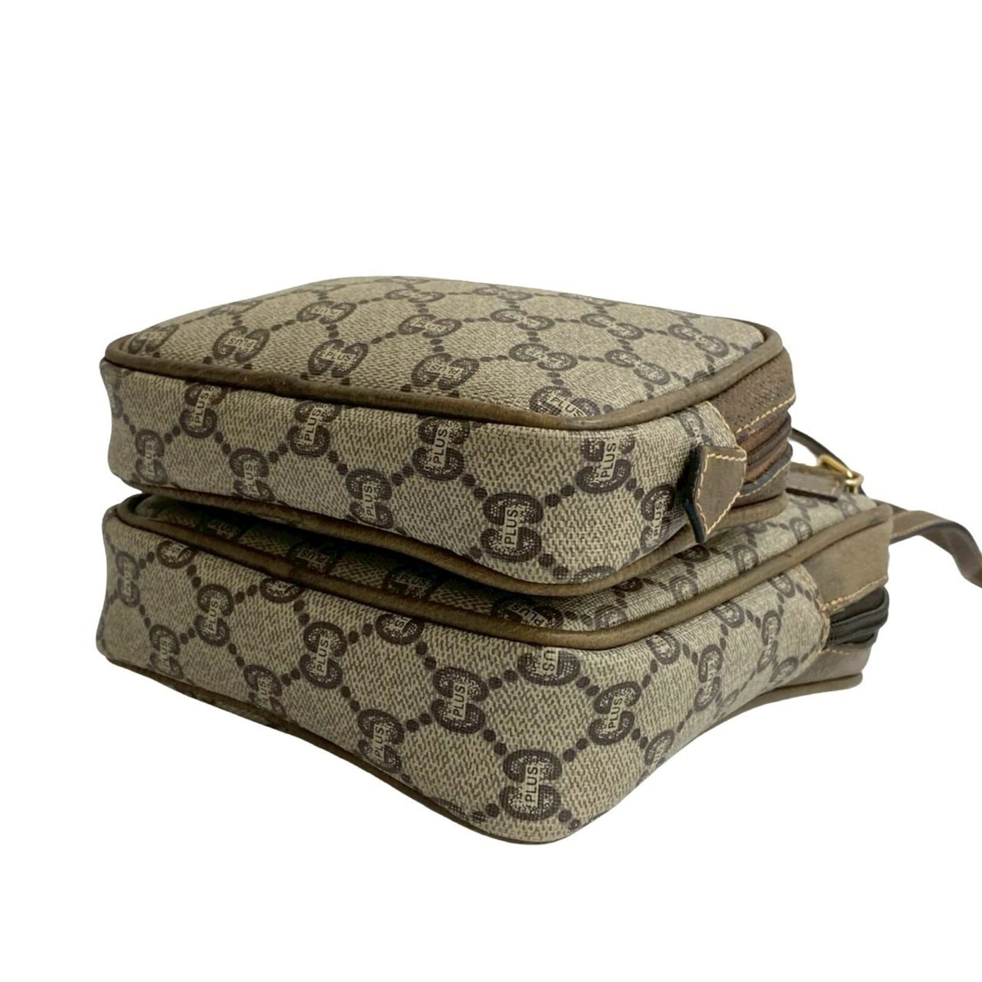 Neo Vintage Top Handle Crossbody Bag GG Coated Canvas Mini