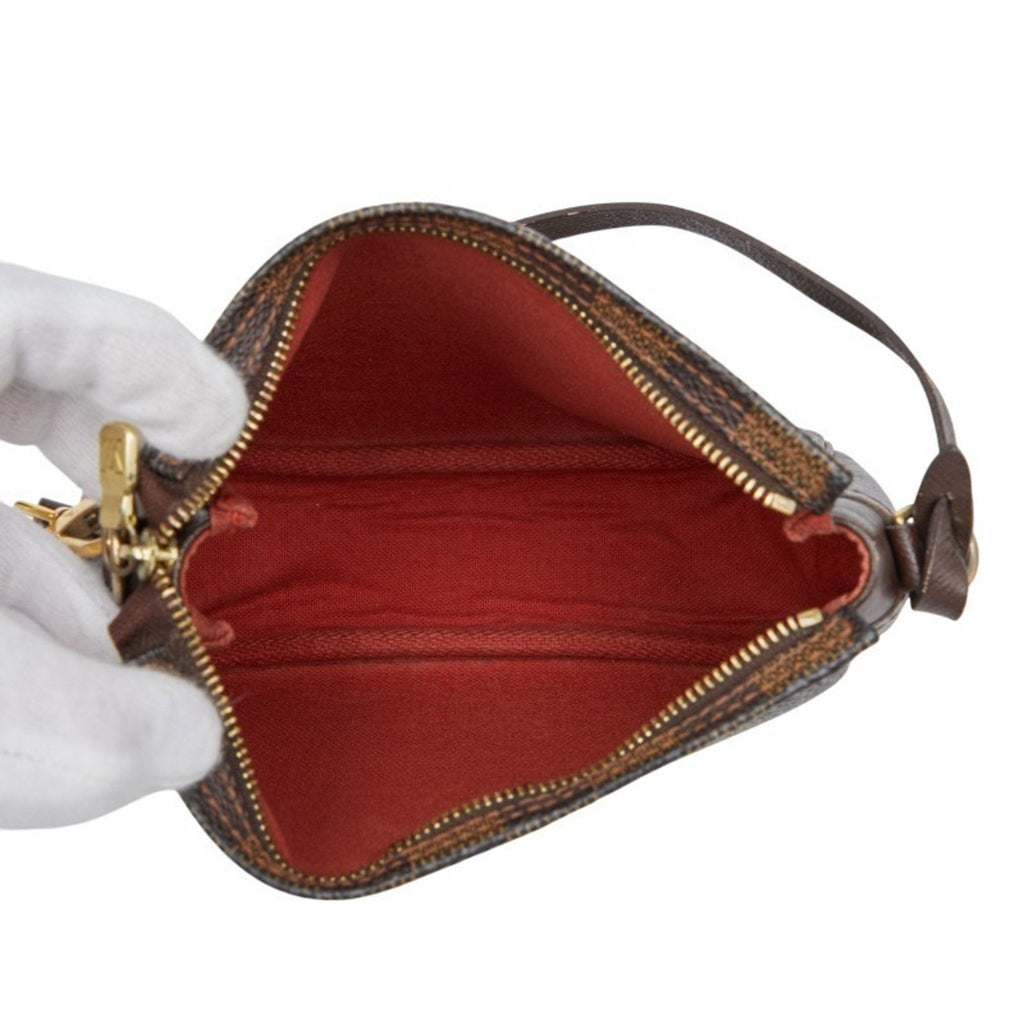 Louis Vuitton Brown Pvc Leather Shoulder Bag (Pre-Owned)