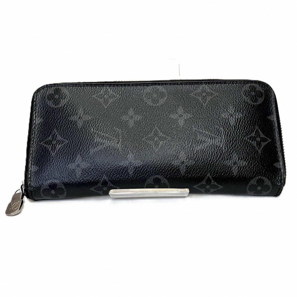Louis Vuitton Black Monogram Eclipse Long Wallet (Bi-Fold) (Pre-Owned)