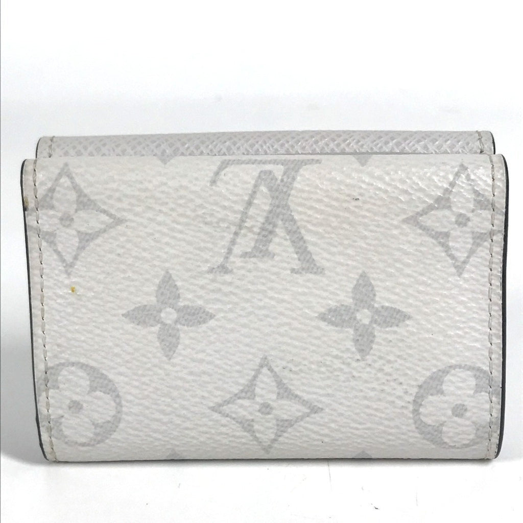 Louis Vuitton Taigarama Blanc White Taigarama Wallet (Tri-Fold) (Pre-Owned)