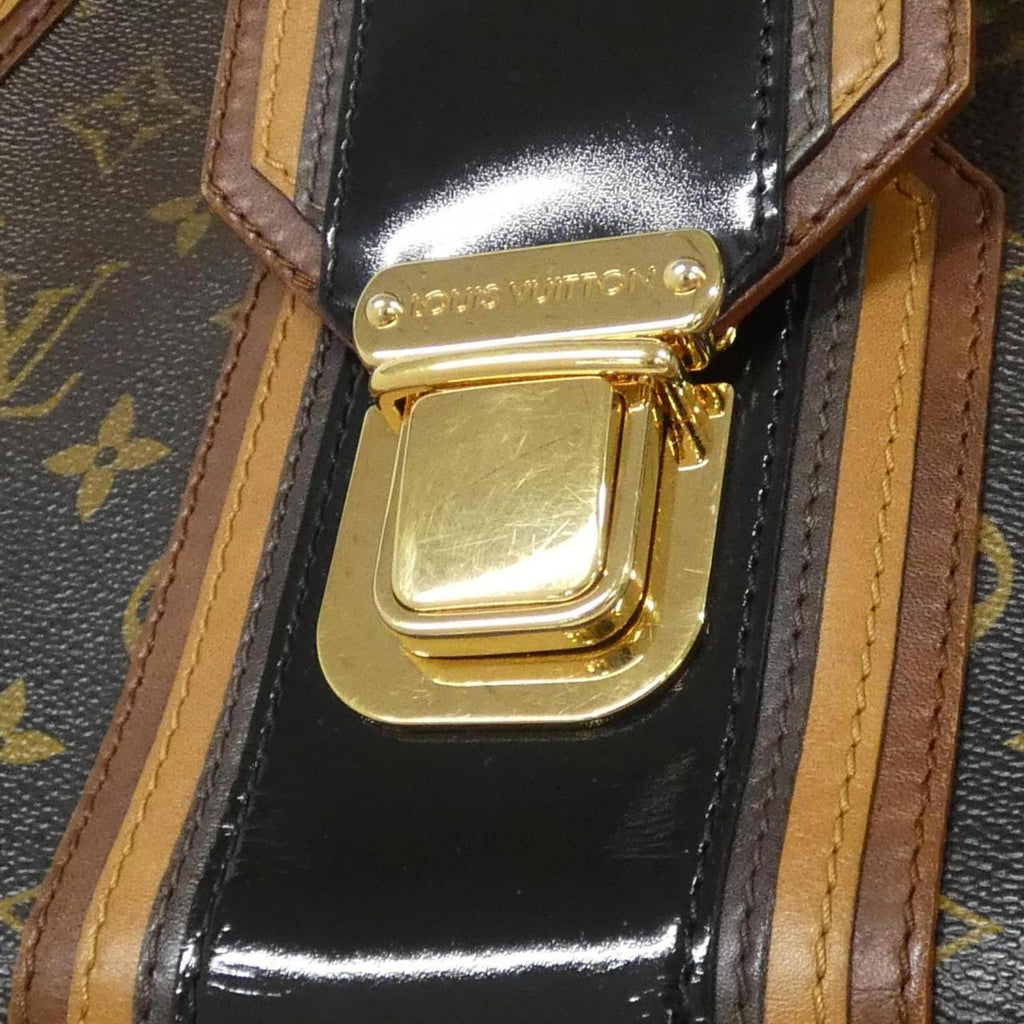 Louis Vuitton Monogram Mirage Black Coated Canvas Handbag (Pre-Owned)
