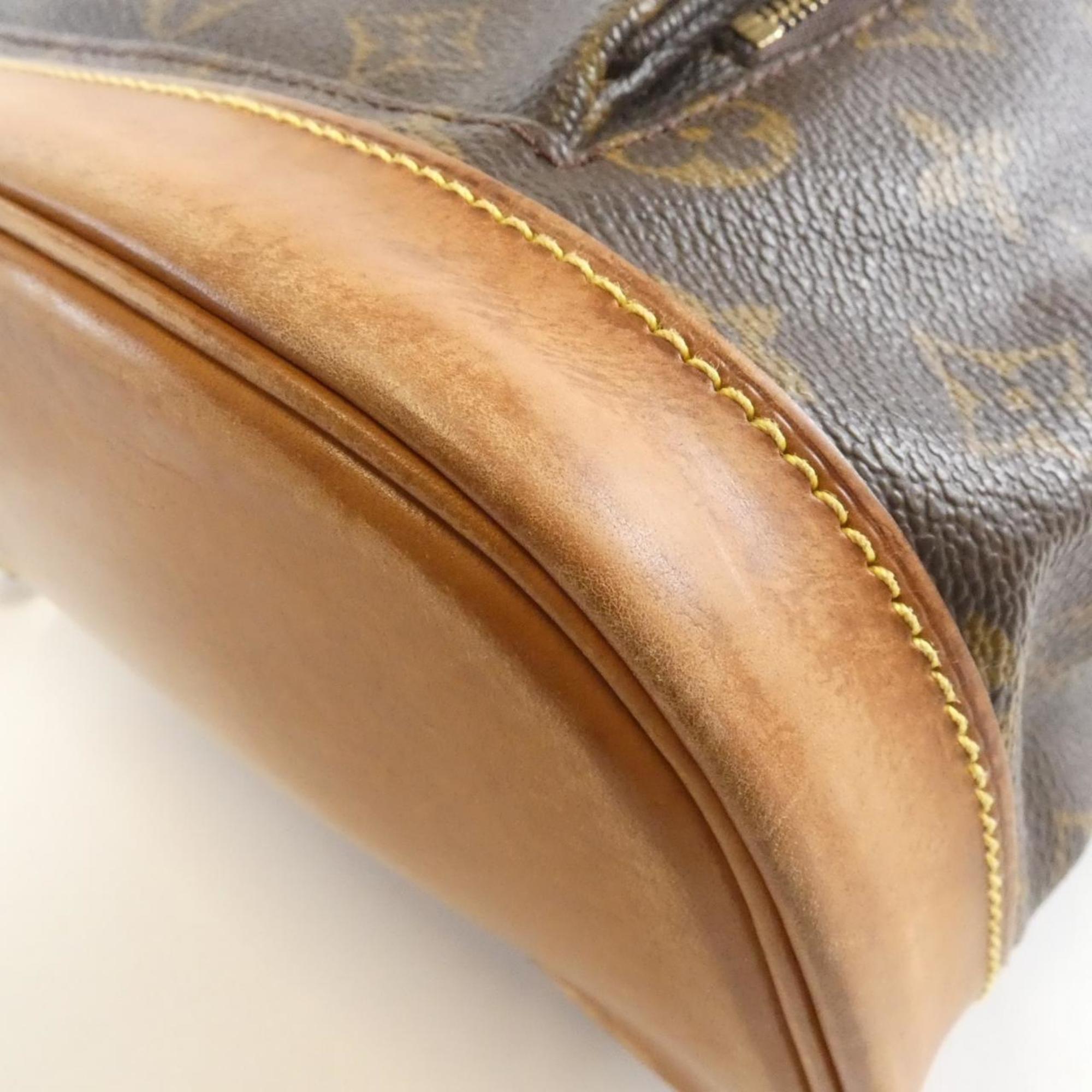 Louis Vuitton Marron Coated Canvas Backpack (Pre-Owned)