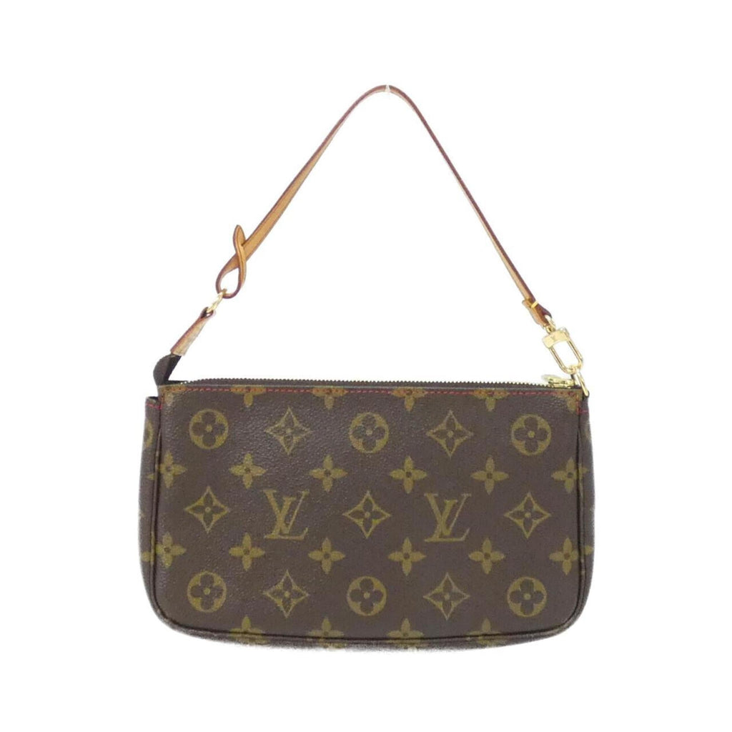 Louis Vuitton Brown Monogram Cherry Coated Canvas Pochette Pouch (Pre-Owned)