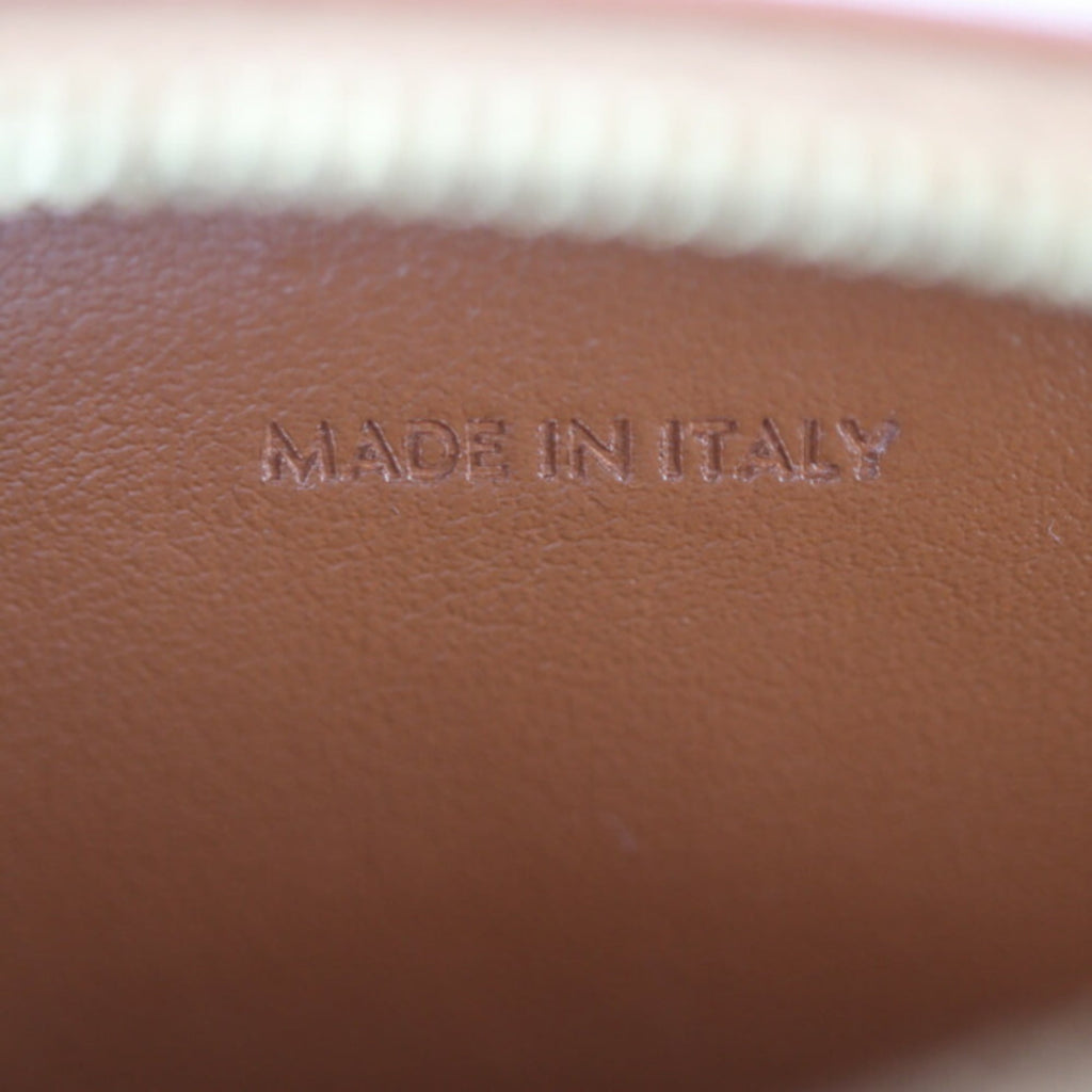 Triomphe Oval Crossbody Bag Leather