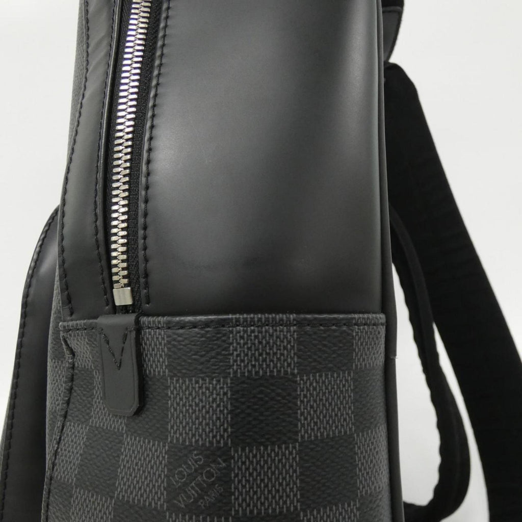 Louis Vuitton Graphite Coated Canvas Backpack (Pre-Owned)