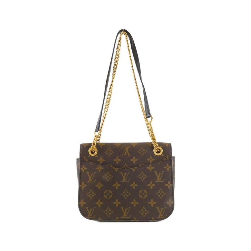 Louis Vuitton Brown Coated Canvas Shoulder Bag (Pre-Owned)