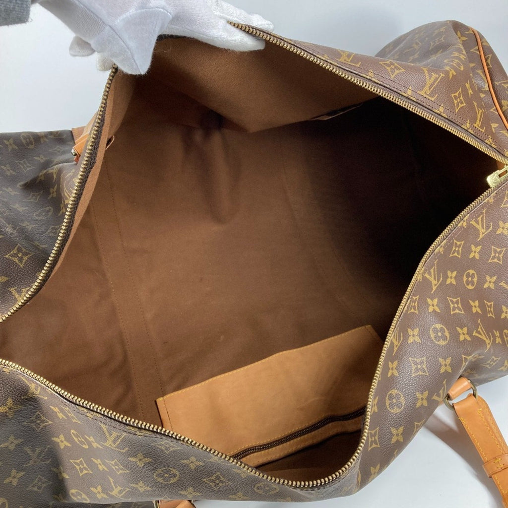 Louis Vuitton Brown Monogram Monogram Boston Bag Shoulder Bag (Pre-Owned)