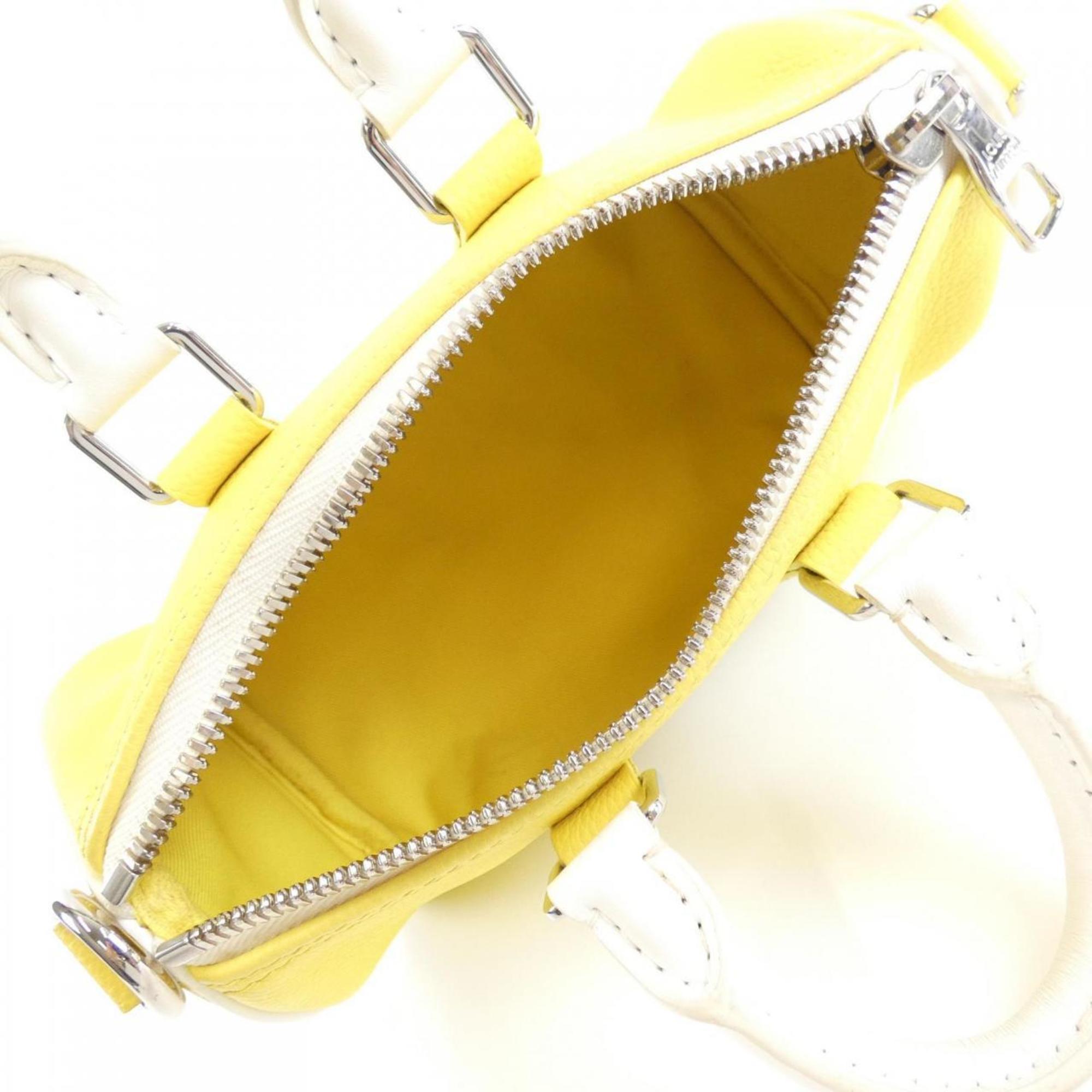 Louis Vuitton Jaune Leather Boston Bag (Pre-Owned)