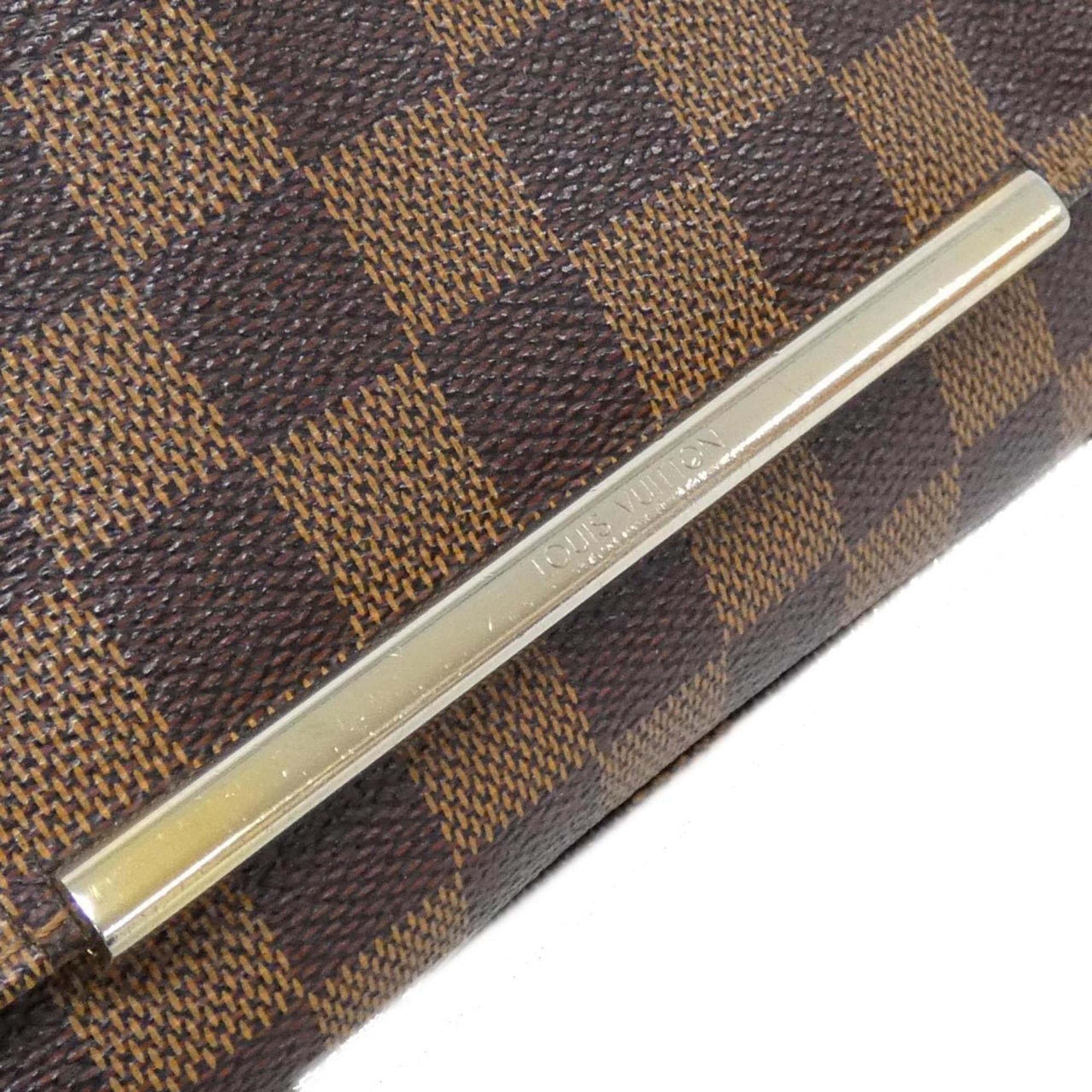 Louis Vuitton Ebene Coated Canvas Shoulder Bag (Pre-Owned)