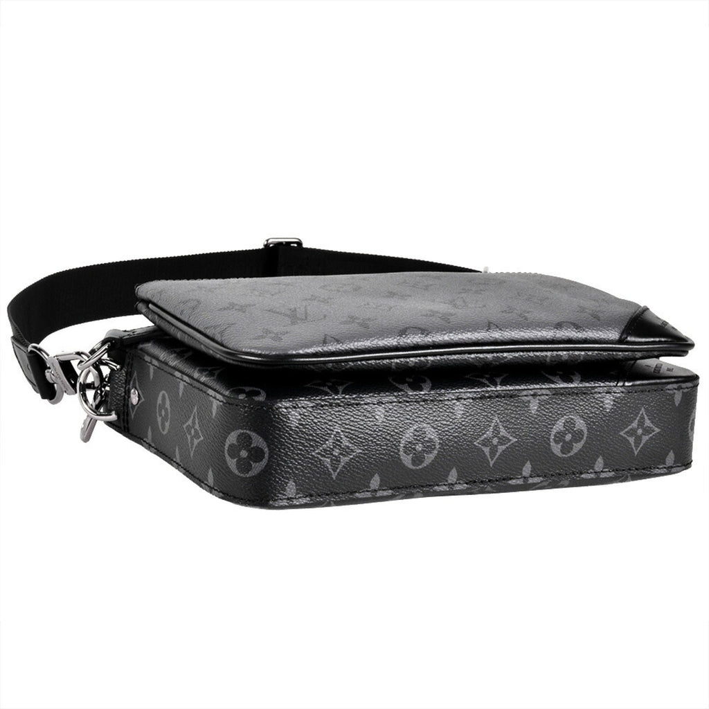Louis Vuitton Black Monogram Eclipse Shoulder Bag (Pre-Owned)