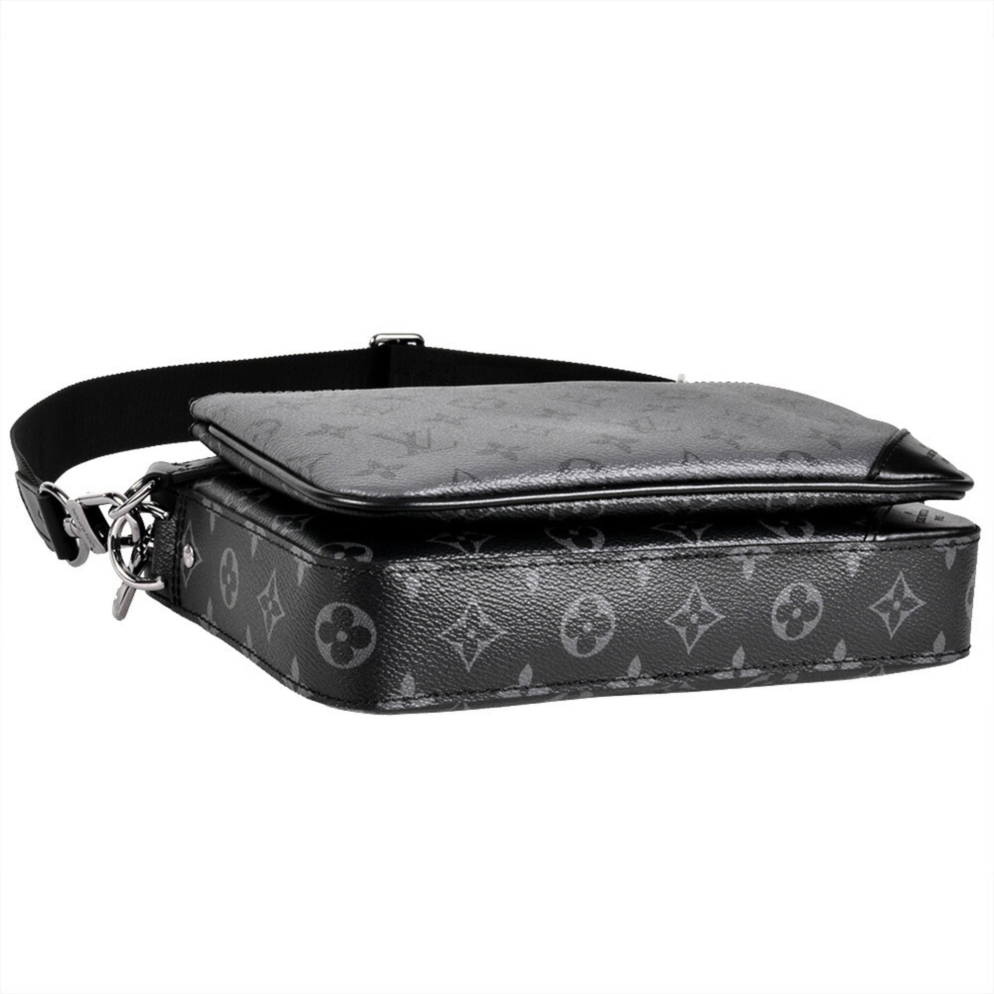 Louis Vuitton Black Monogram Eclipse Shoulder Bag (Pre-Owned)