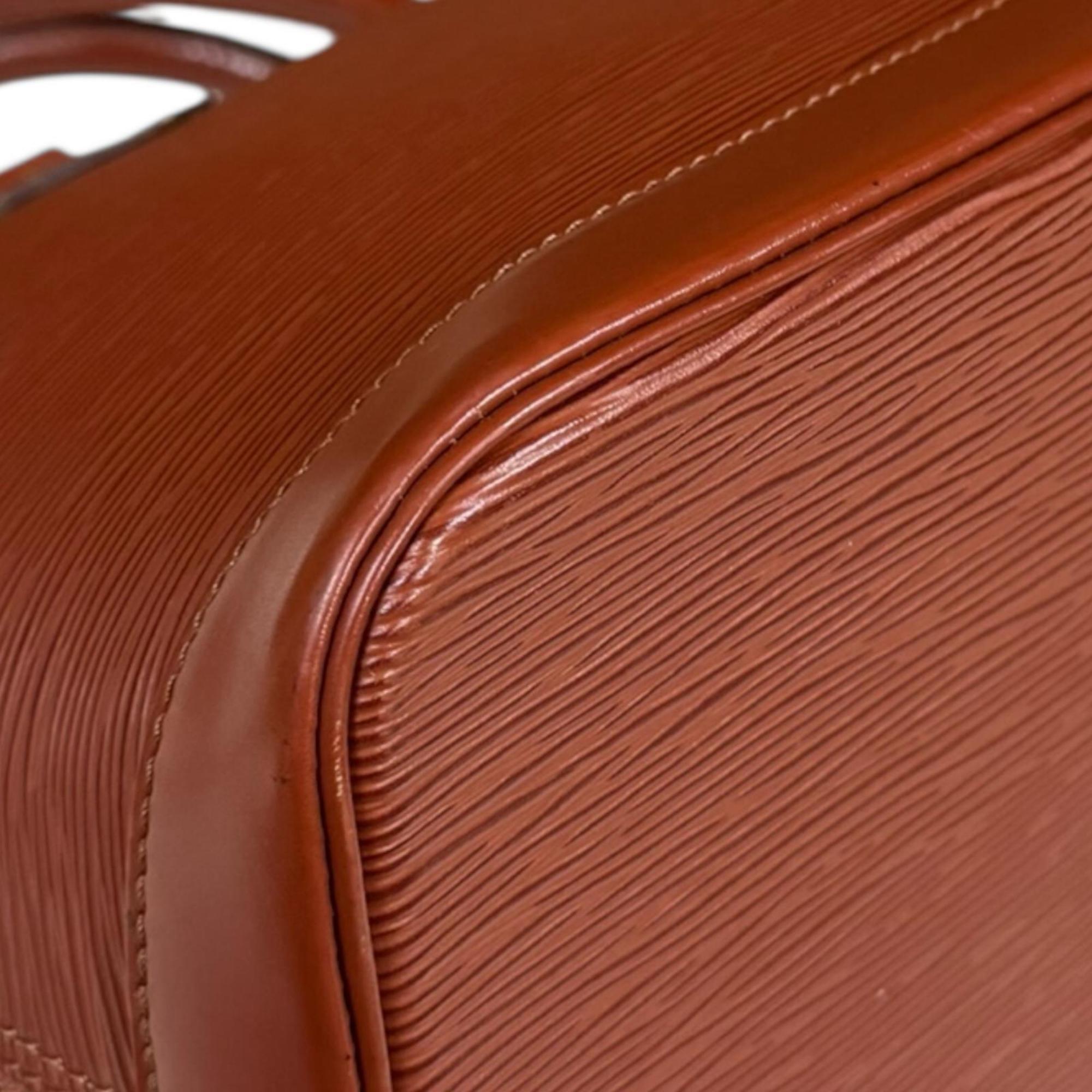 Louis Vuitton Brown Kenyan Brown Epi Leather Handbag (Pre-Owned)