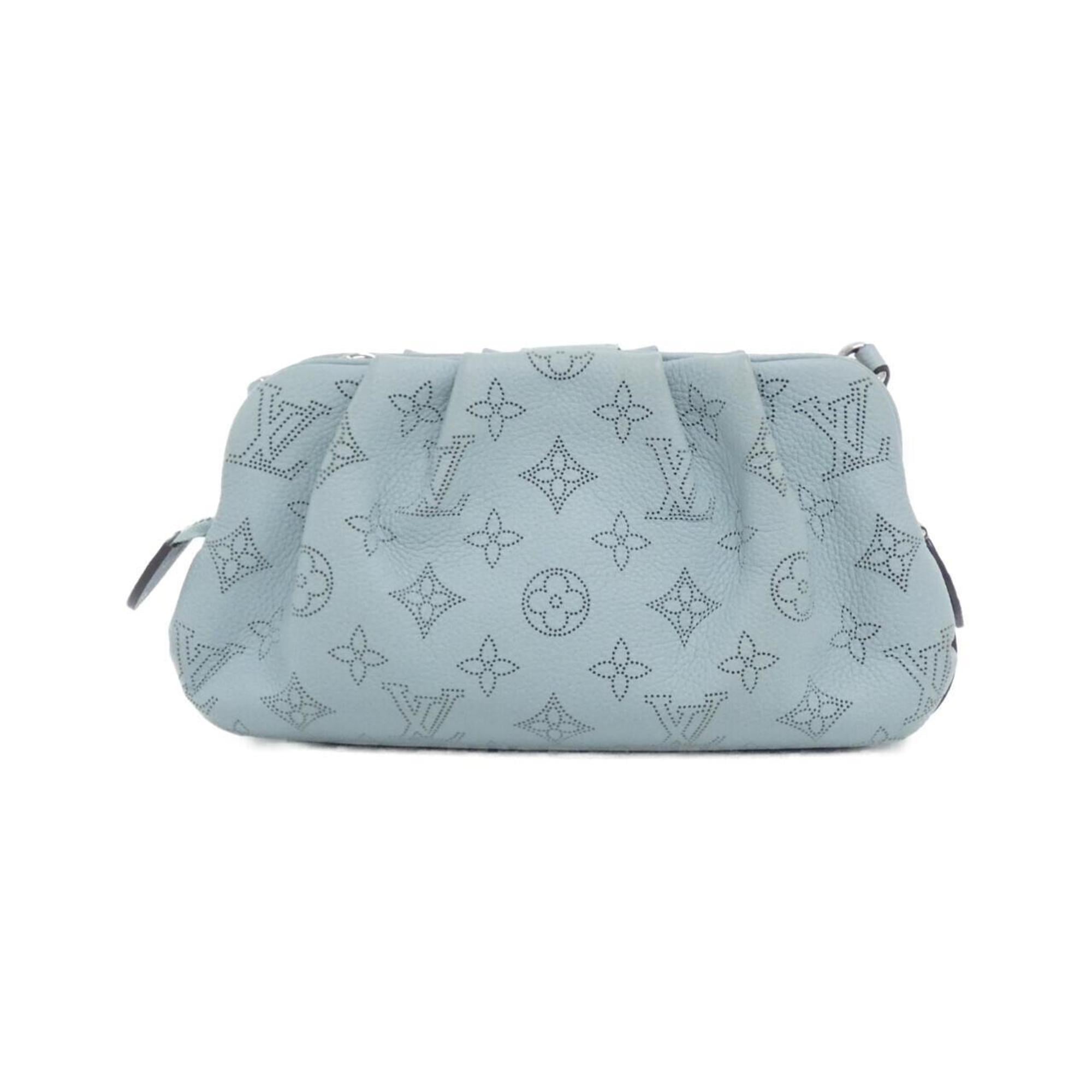 Louis Vuitton Silver Leather Shoulder Bag (Pre-Owned)