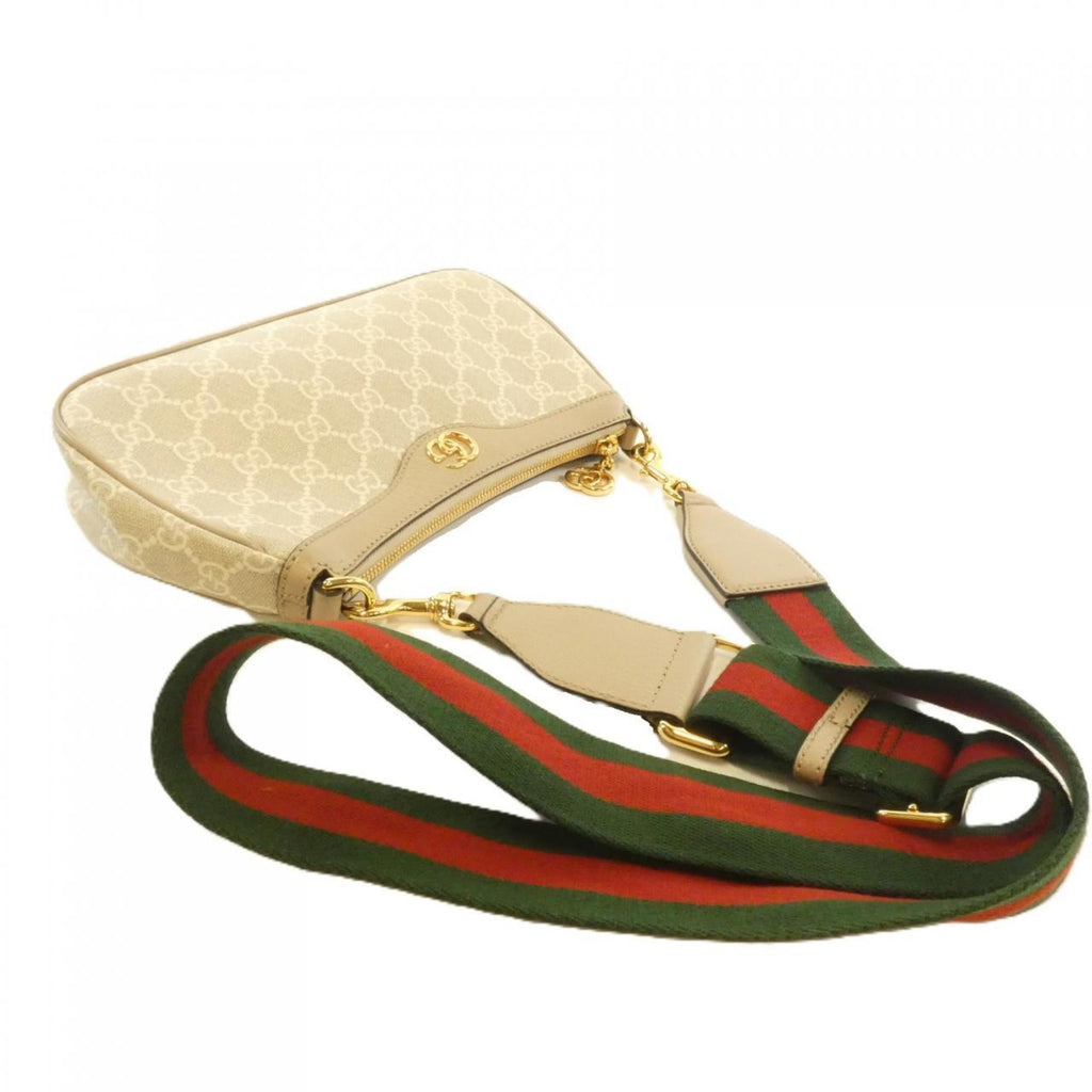 Ophidia Charm Shoulder Bag GG Coated Canvas Small