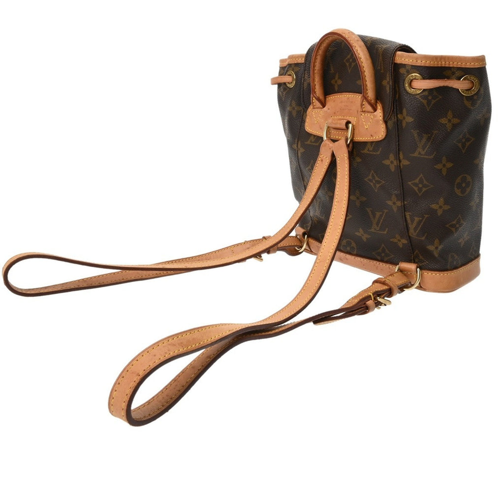 Louis Vuitton Brown Canvas Monogram Backpack (Pre-Owned)