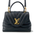 Louis Vuitton Black Noir Exotic Leather Handbag Shoulder Bag (Pre-Owned)