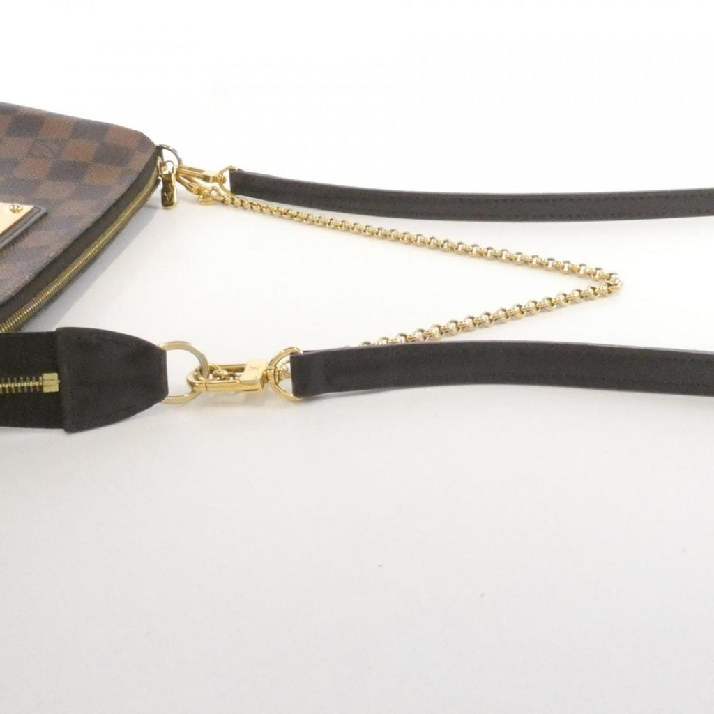 Louis Vuitton Ebene Coated Canvas Shoulder Bag (Pre-Owned)