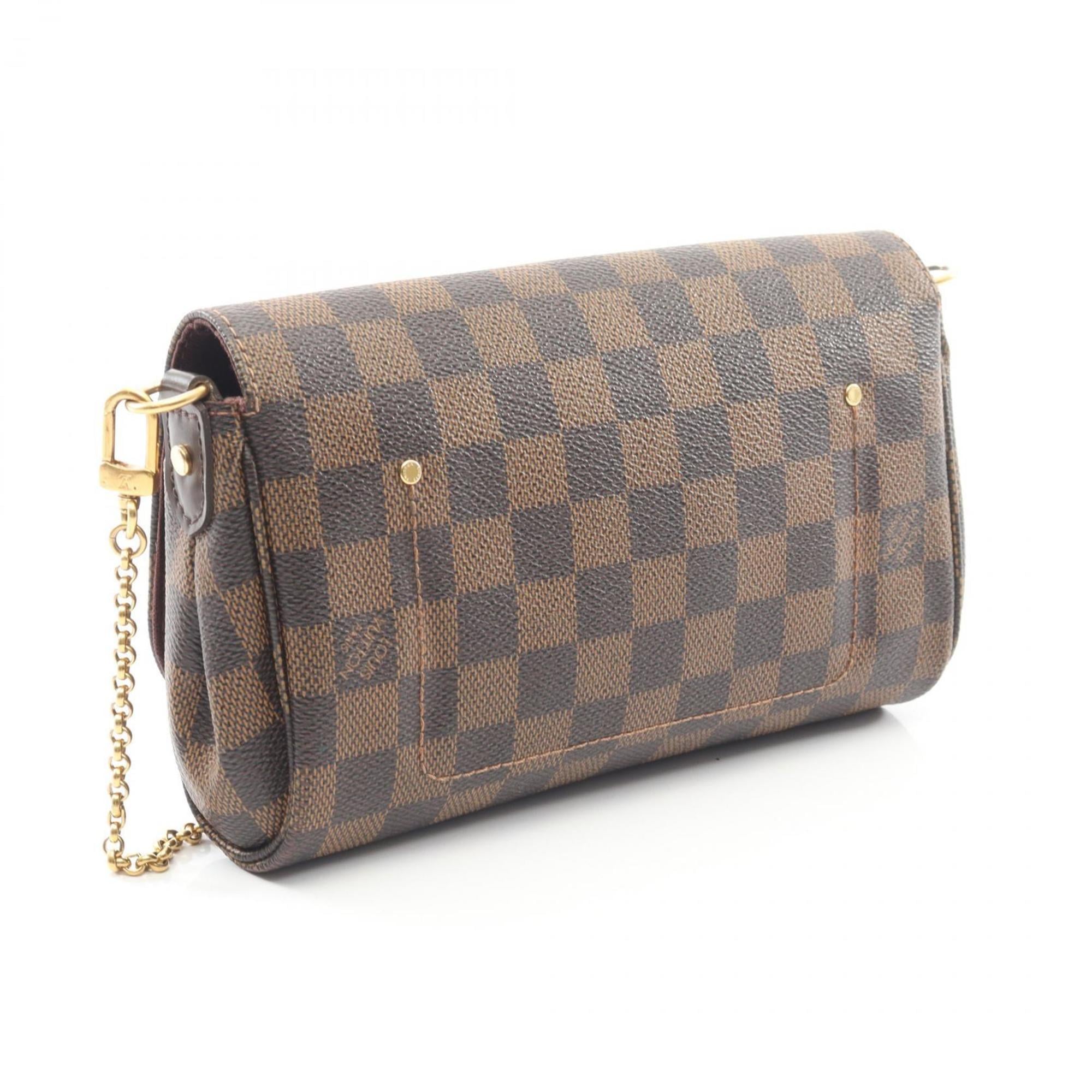 Louis Vuitton Brown Coated Canvas Leather Handbag (Pre-Owned)