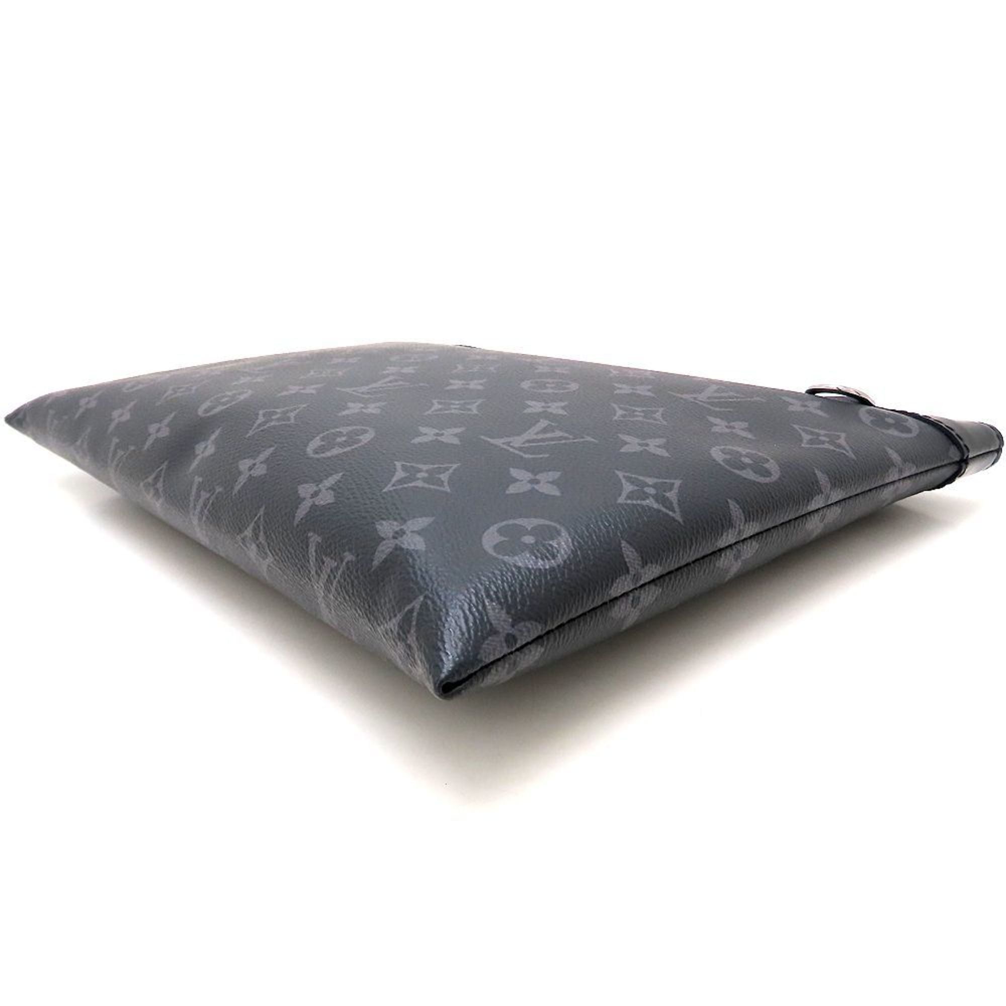 Louis Vuitton Monogram Eclipse Noir Monogram Eclipse Clutch Bag Pochette (Pre-Owned)