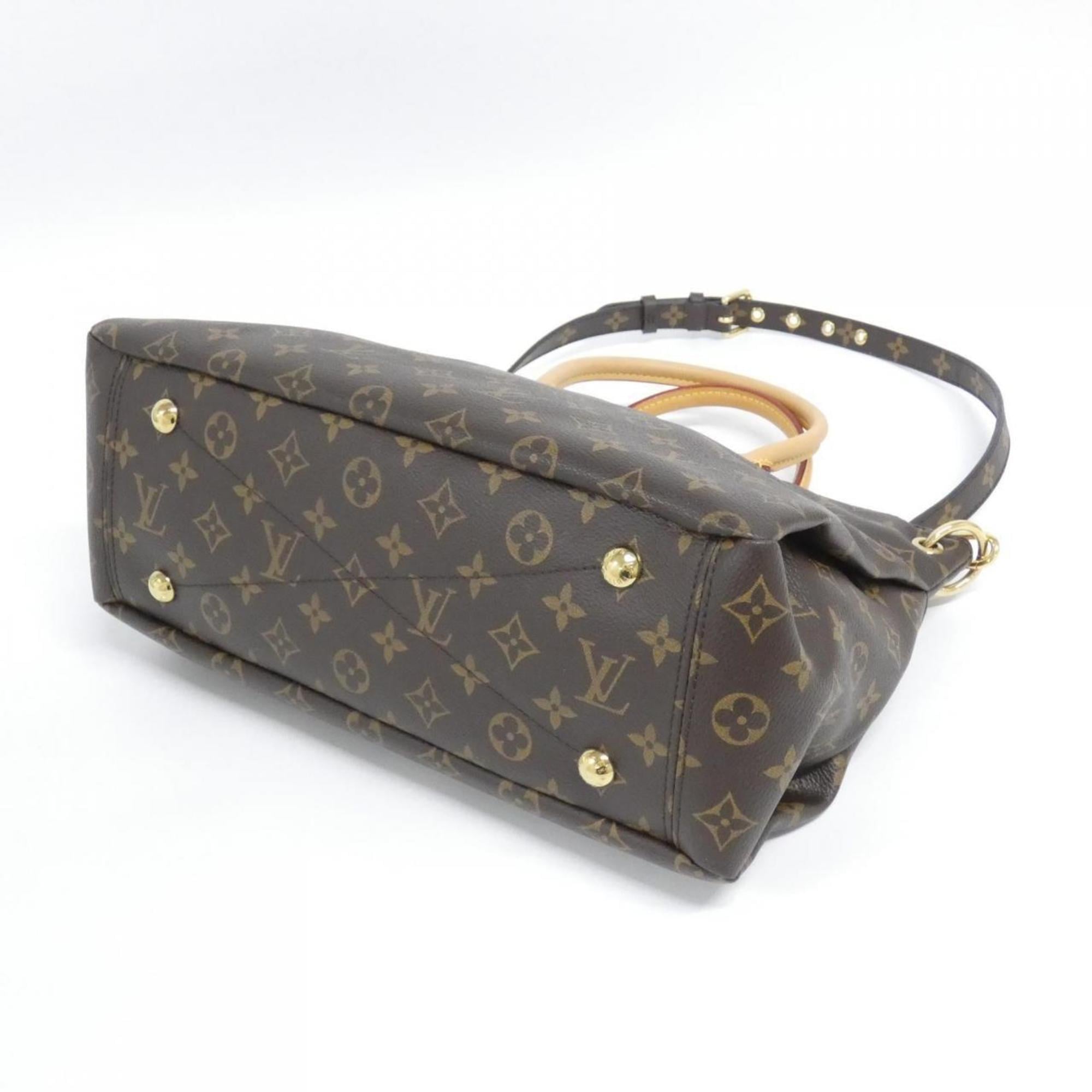 Louis Vuitton Monogram Aurore Marron Coated Canvas Handbag (Pre-Owned)