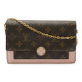 Louis Vuitton Monogram Rose Ballerine Monogram Chain/Shoulder Wallet (Pre-Owned)