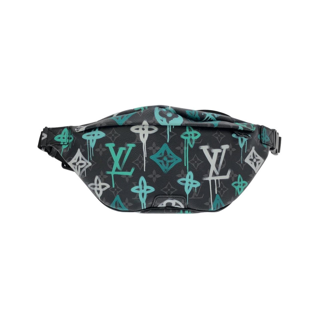Louis Vuitton Black Coated Canvas Shoulder Bag (Pre-Owned)