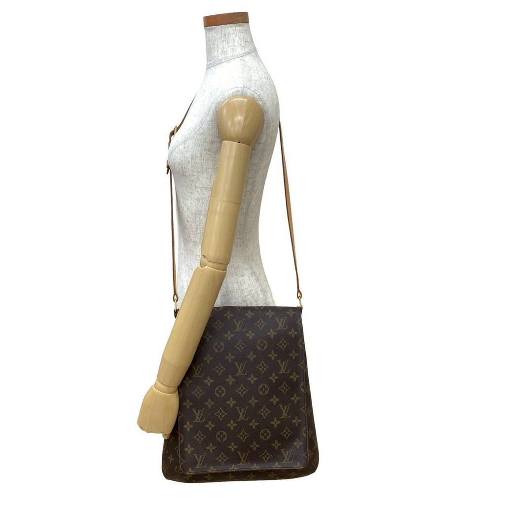 Louis Vuitton Brown Leather Pvc Pochette Shoulder Bag (Pre-Owned)