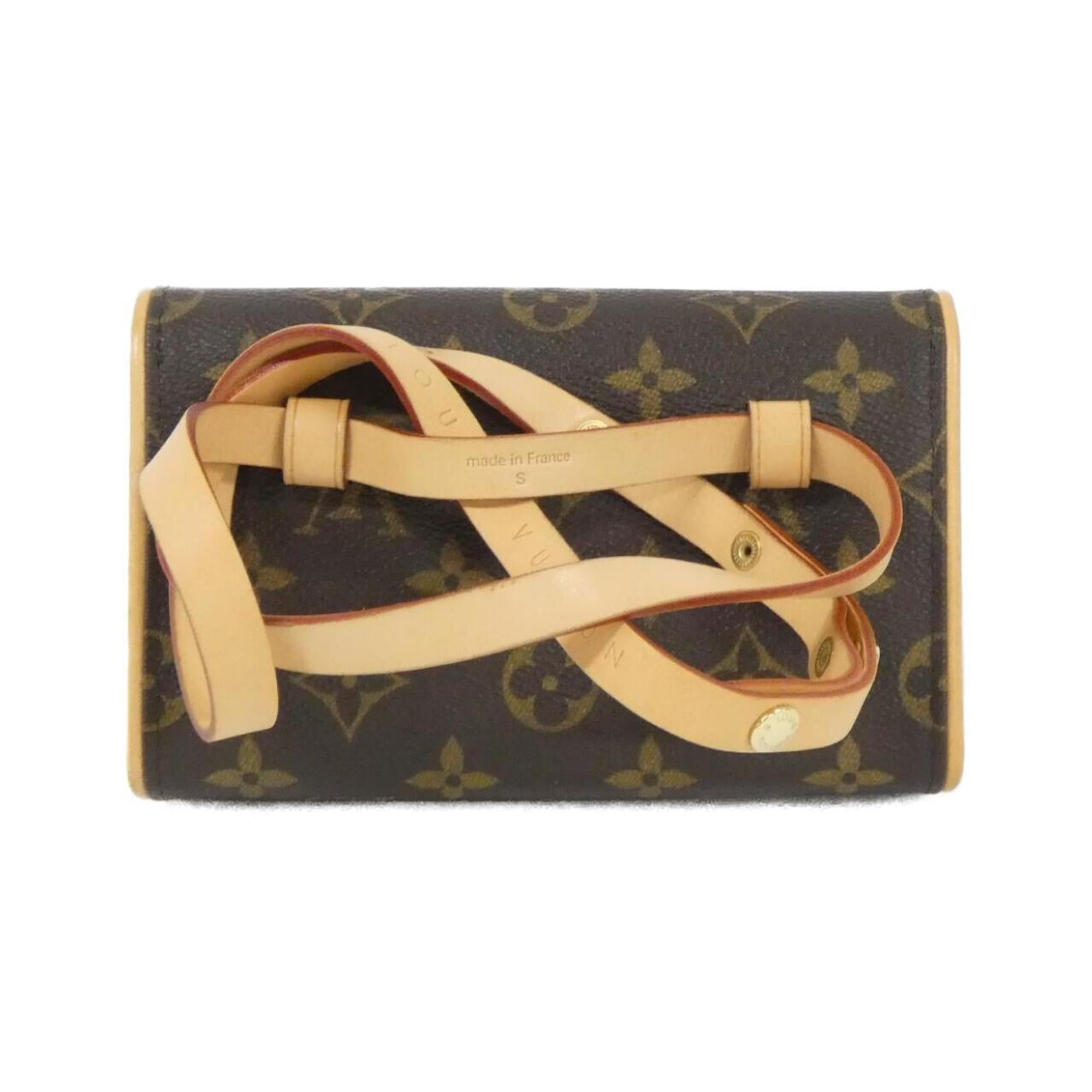 Louis Vuitton Brown Coated Canvas Fanny Pack Pochette (Pre-Owned)