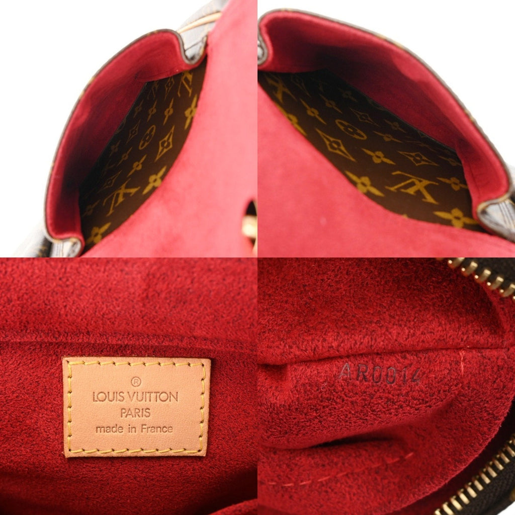 Louis Vuitton Brown Monogram Canvas Shoulder Bag (Pre-Owned)