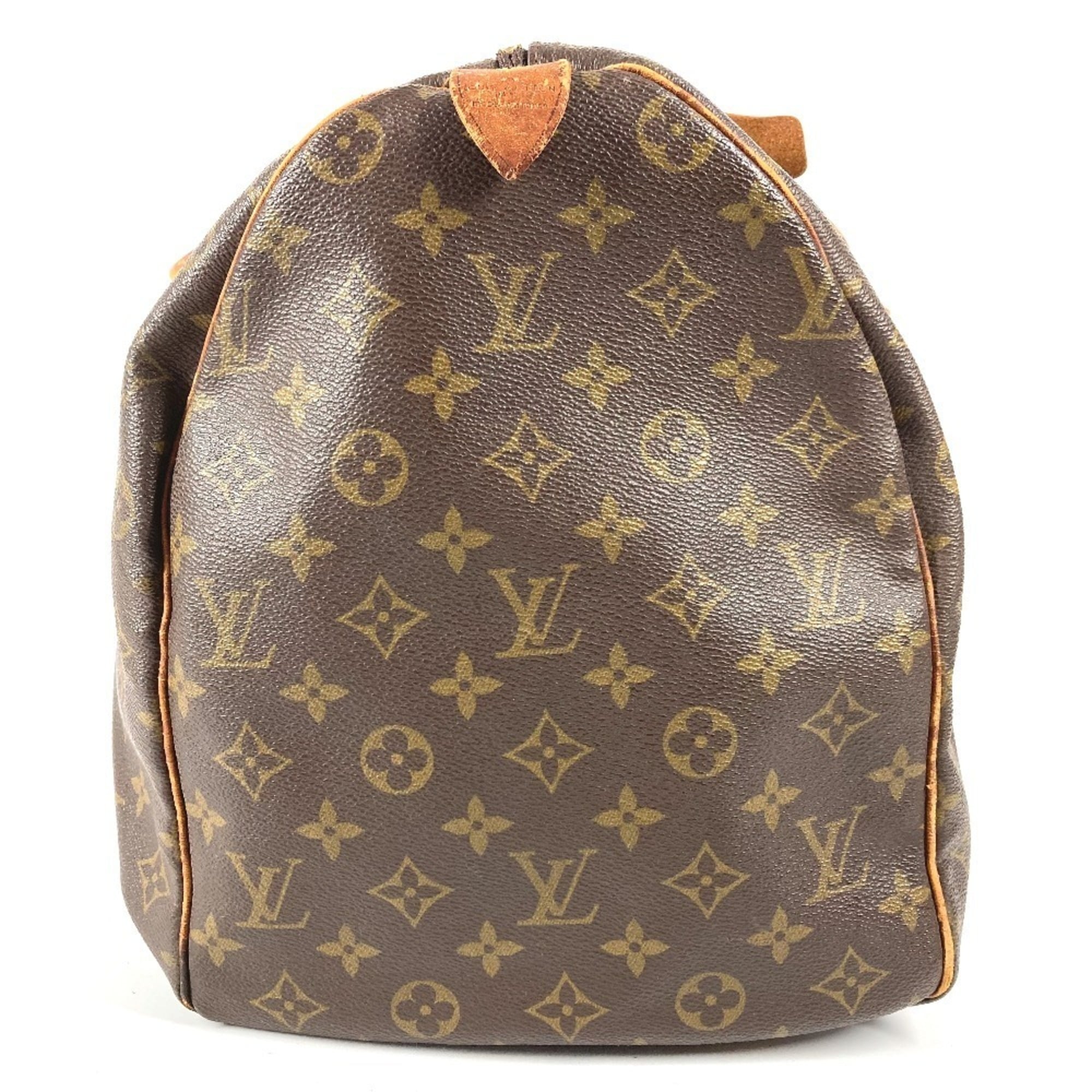 Louis Vuitton Brown Monogram Monogram Boston Bag Handbag (Pre-Owned)