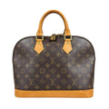 Louis Vuitton Brown Monogram Canvas Handbag (Pre-Owned)