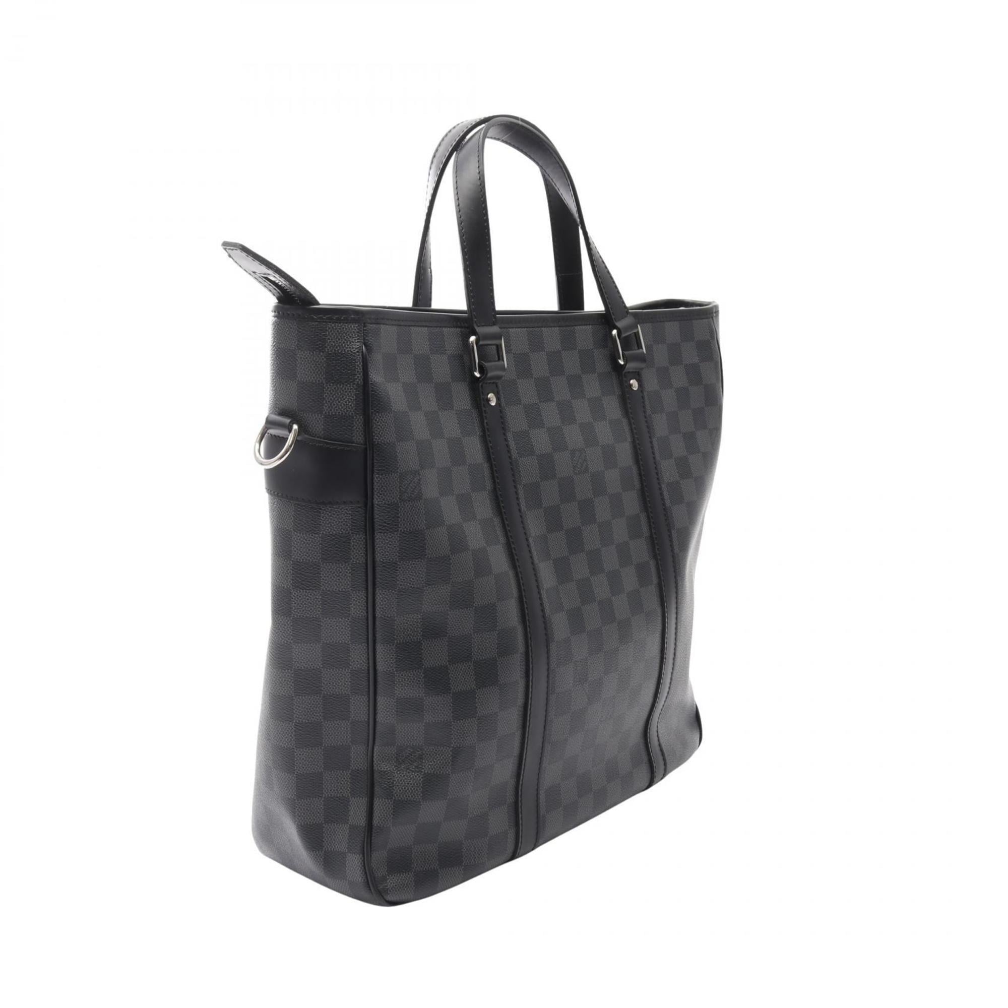 Louis Vuitton Damier Graphite Black Coated Canvas Tote Bag (Pre-Owned)
