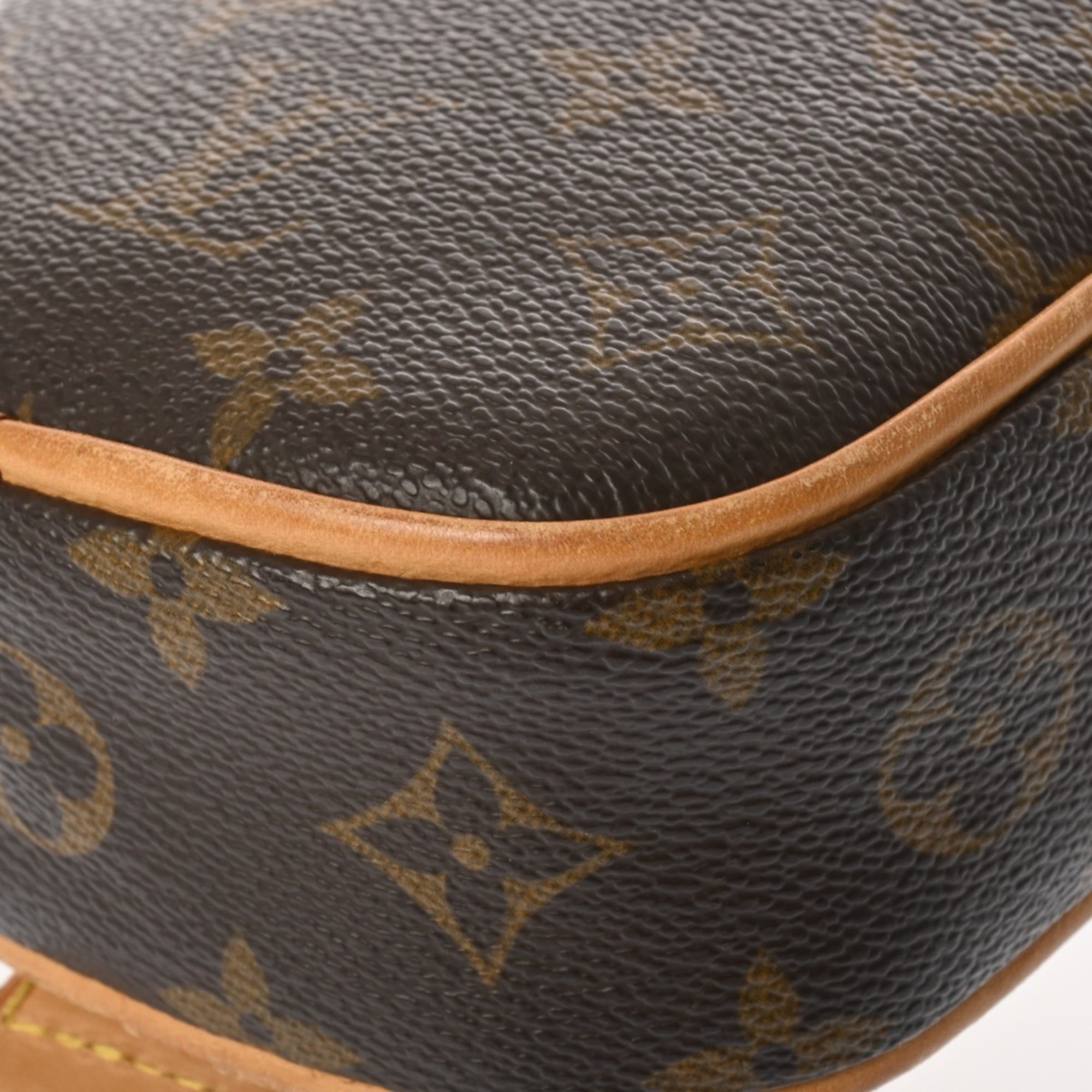 Louis Vuitton Brown Monogram Canvas Sling Bag (Pre-Owned)