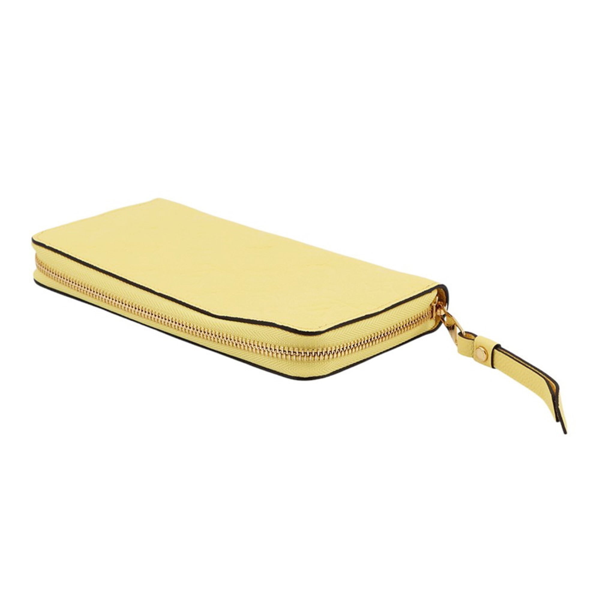 Louis Vuitton Monogram Empreinte Jaune Monogram Empreinte Long Wallet (Bi-Fold) (Pre-Owned)