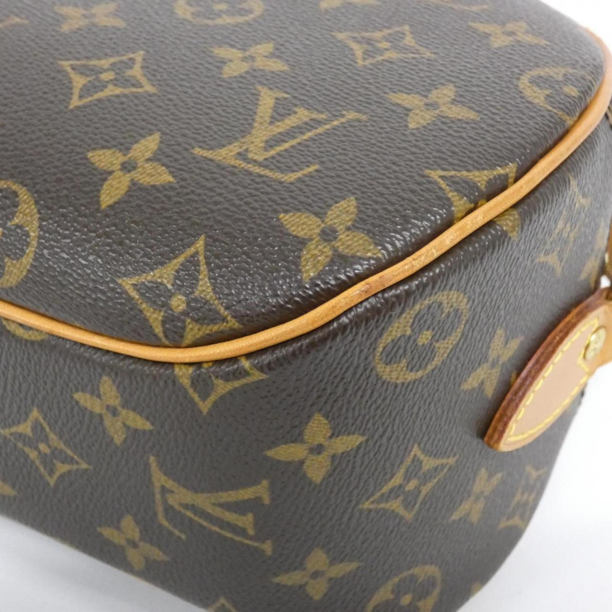 Louis Vuitton Brown Coated Canvas Shoulder Bag (Pre-Owned)